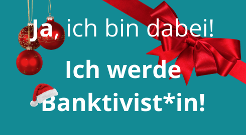 Ich werde Banktivist-Schriftzug