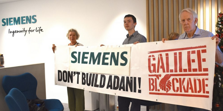 Protest in Australien