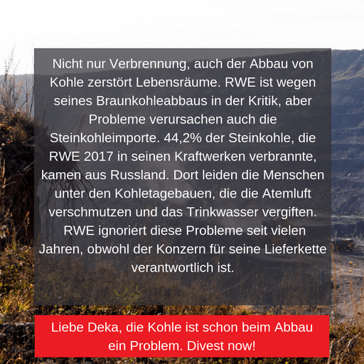 Kohlemine Russland