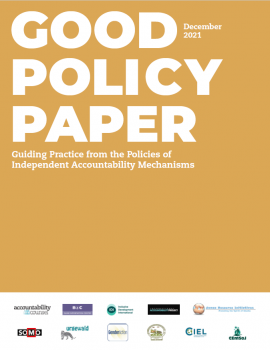Good Policy Paper Cover