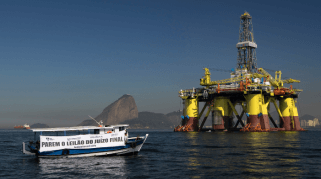 Protest gegen den Öl- und Gasausbau in Brasilien